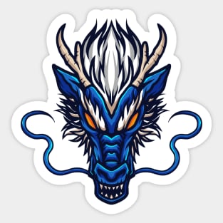 Blue Dragon Sticker